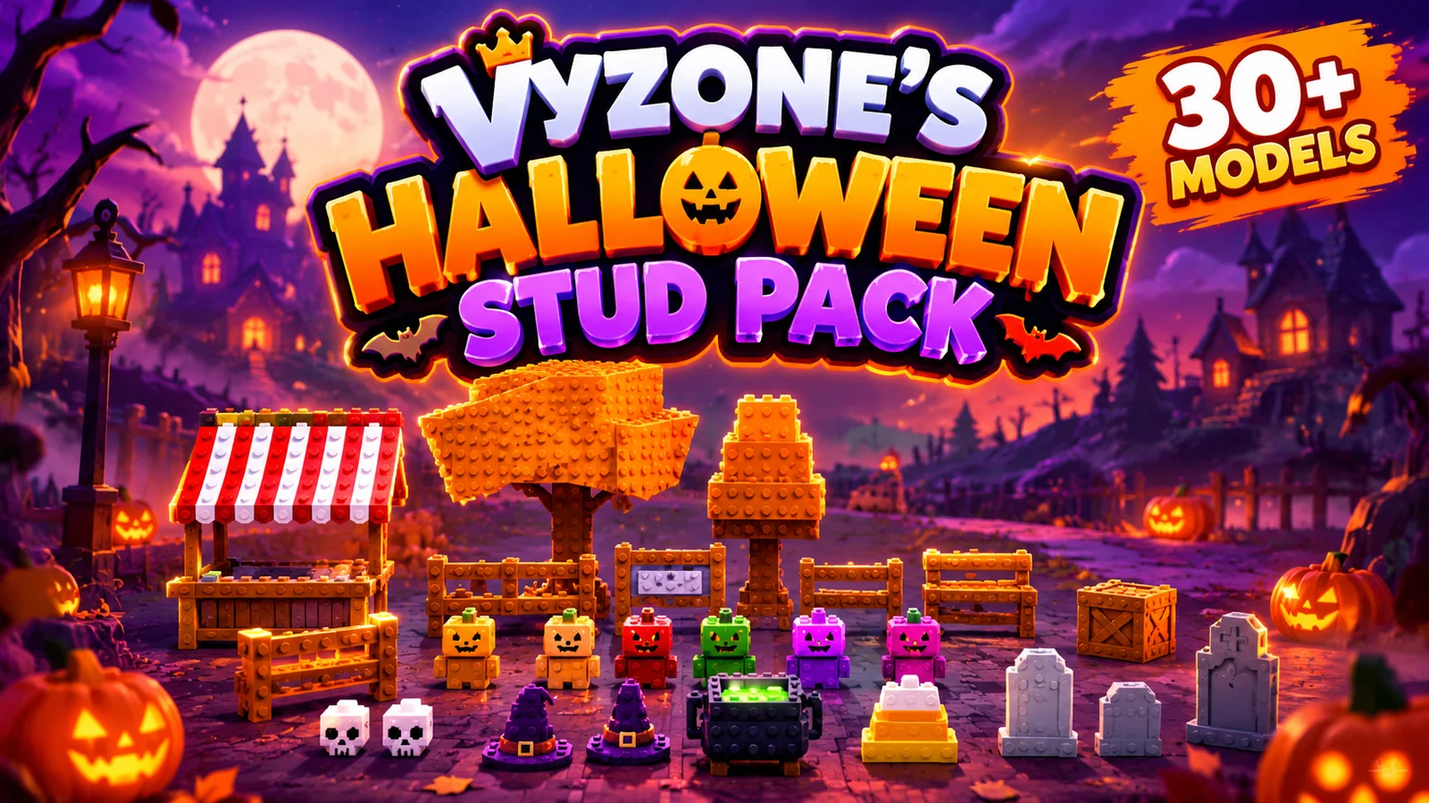 Vyzone's Halloween Stud Pack